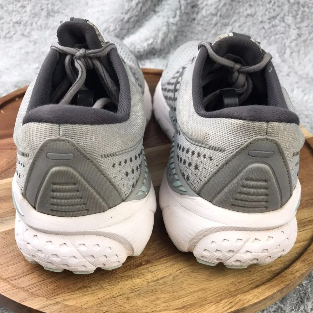 Brooks Adrenaline GTS 21 Womens 9B Gray Road Running Trail Gym Sneakers Shoes‎